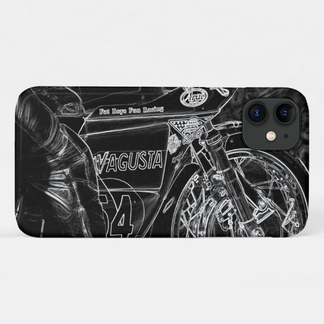 Funda De Case-Mate Para iPhone Motocicleta 1 iphcnm (Reverso (horizontal))