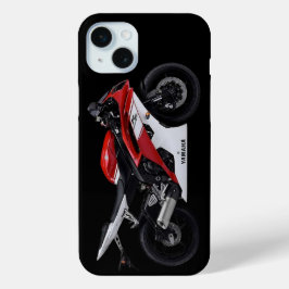 Funda Para iPhone 15 Mini Motocicleta Red Yamaha Yzf-R6