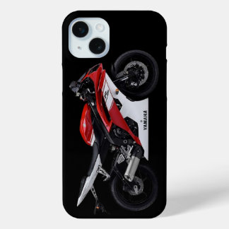 Funda Para iPhone 15 Mini Motocicleta Red Yamaha Yzf-R6