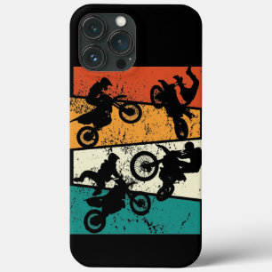 Funda Para iPhone 13 Pro Max motocicleta vintage Off Road Enduro motocross