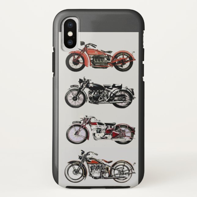 FUNDA DE Case-Mate PARA iPhone MOTOCICLETAS DE VINTAJE (Reverso)