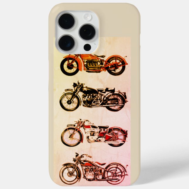 FUNDA DE Case-Mate PARA iPhone MOTOCICLETAS DE VINTAJE CLÁSICA (Reverso )