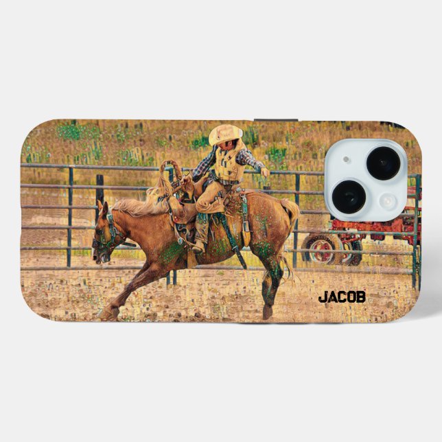 Funda De Case-Mate Para iPhone Motociclismo occidental (Reverso (Horizontal))