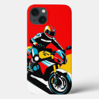 🌄 Motociclista Clásico Contra Dramático
