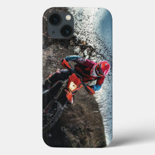 Funda Para iPhone 13 Motociclista sucio tirando almohada