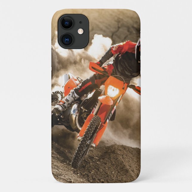 Funda De Case-Mate Para iPhone Motocross Rider (Reverso)