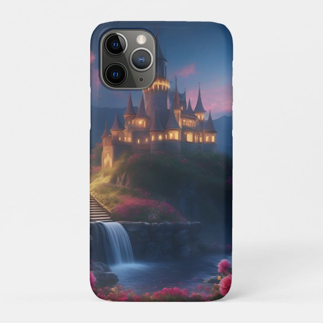 Funda De Case-Mate Para iPhone Mountain Midnight Castle Four (Reverso)