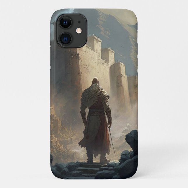 Funda De Case-Mate Para iPhone Mountain Town Siege (Reverso)