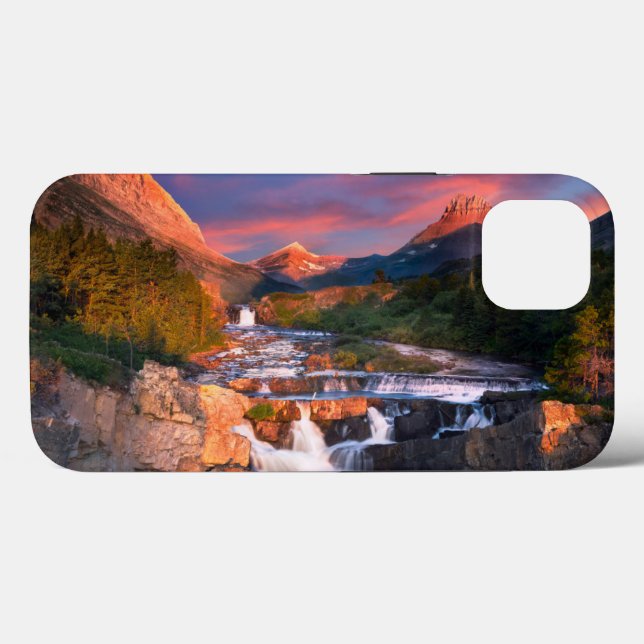 Funda De Case-Mate Para iPhone Mountains | Glacier National Park, Montana (Reverso (Horizontal))