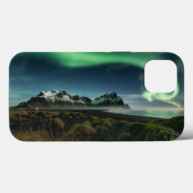 Funda De Case-Mate Para iPhone Mountains | Vestrahorn Mountain, Iceland (Reverso (Horizontal))