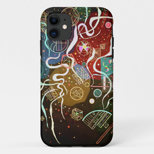 Funda De Case-Mate Para iPhone Movimiento de Kandinsky I (Reverso)