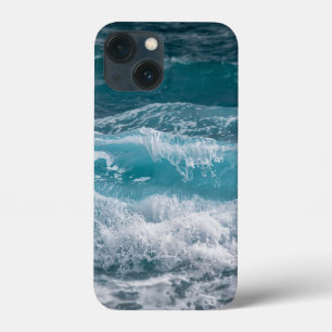 Funda Para iPhone 13 Mini Movimiento Tranquilo del Mar Inspirado Premium