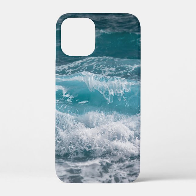 Funda De Case-Mate Para iPhone Movimiento Tranquilo del Mar Inspirado Premium (Reverso )
