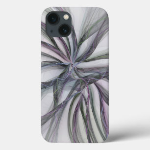 Funda Para iPhone 13 Movimientos de filigrana abstracto moderno fractal