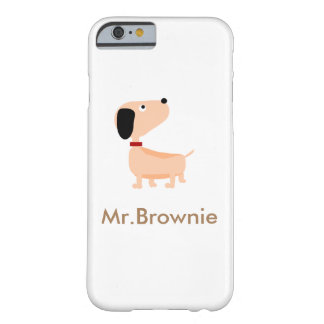 Funda Barely There Para iPhone 6 Mr.Brownie