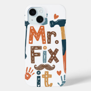 Funda Para iPhone 15 Mr. Fix It Father's Day Card