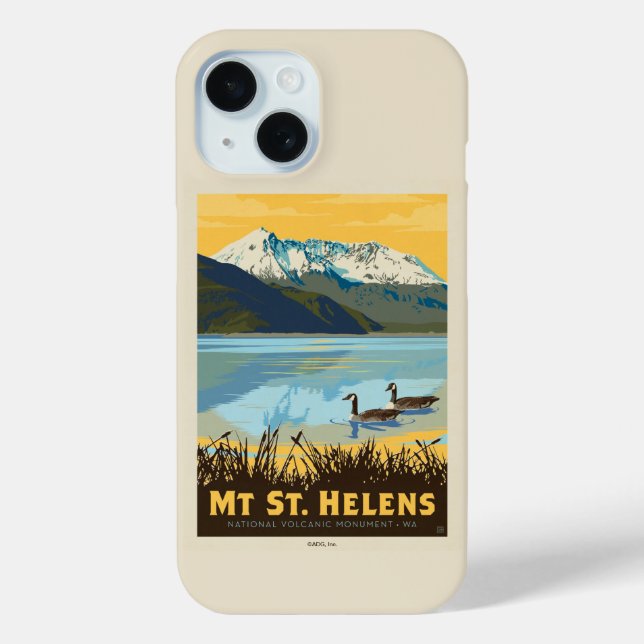 Funda De Case-Mate Para iPhone Mt Santa Helens | Washington (Reverso )