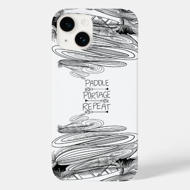 Funda De Case-Mate Para iPhone ¿Mucho canoas? (Reverso )
