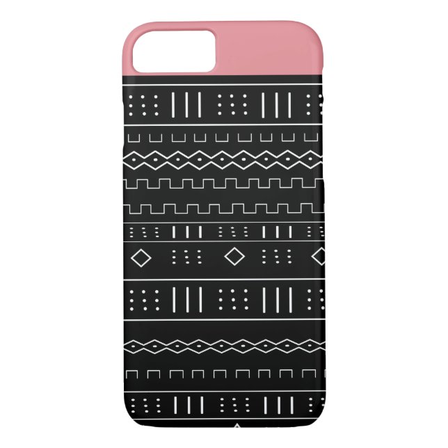 Funda De Case-Mate Para iPhone Mudcloth moderno (Reverso)