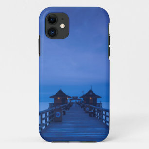 Funda Para iPhone 11 Muelle de Nápoles, amanecer