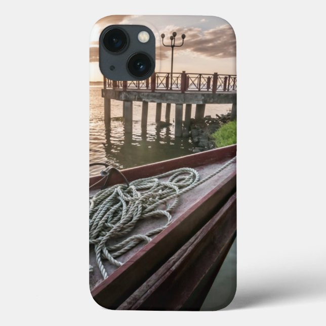 Funda De Case-Mate Para iPhone Muelle de San Carlos (Reverso)