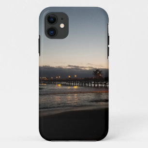 Funda Para iPhone 11 muelle de san clemente de noche océano california