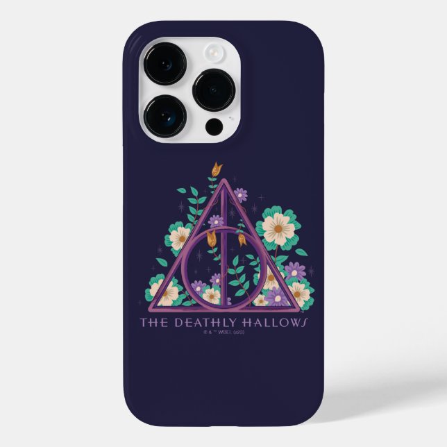 Funda De Case-Mate Para iPhone Muerte Floral Graphic de las Reliquias (Reverso )