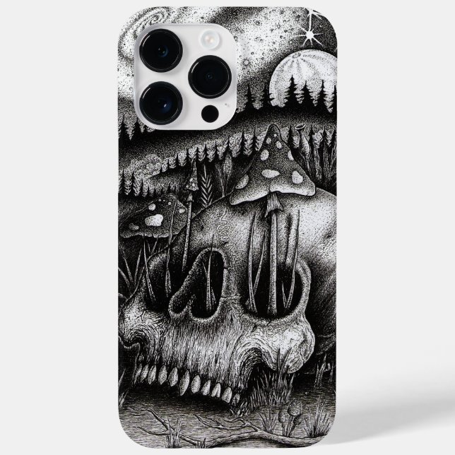 Funda De Case-Mate Para iPhone Muerte supercreciente (Reverso)