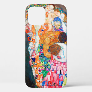 Funda Para iPhone 12 Muerte y vida, Gustav Klimt