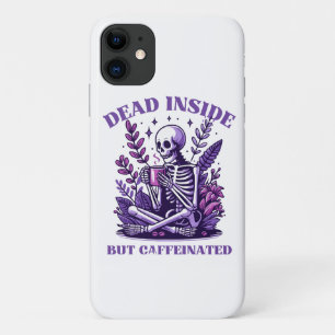 Funda Para iPhone 11 Muerto por dentro pero cafeinado