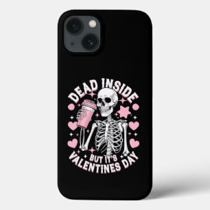 Funda Para iPhone 13 Muerto por dentro pero es día de San Valentín esqu