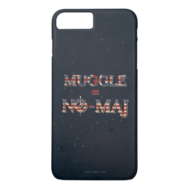FUNDA DE Case-Mate PARA iPhone MUGGLE™ = NO-MAJ™ (Reverso)