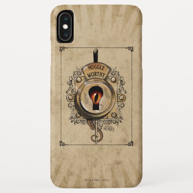 Funda De Case-Mate Para iPhone MUGGLE WORTHY™ Lock (Reverso)