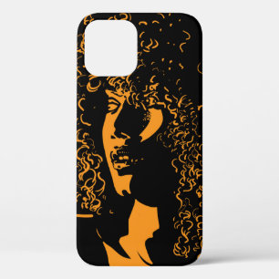 Funda Para iPhone 12 Mujer africana de bonito con retrato de pelo afro