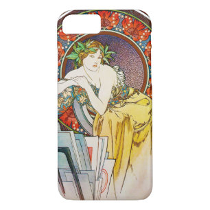 Funda Para iPhone 8/7 Mujer con amapola, Mucha
