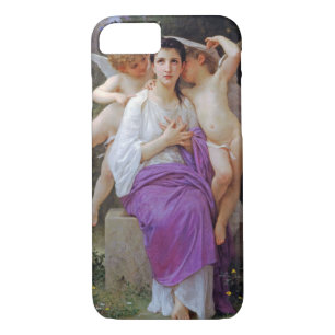 Funda Para iPhone 8/7 Mujer con Cupido, Bouguereau