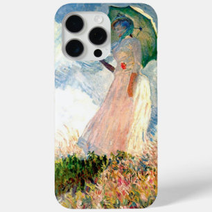 Funda Para iPhone 15 Pro Max "Mujer con Monet del Paseo Parasol"