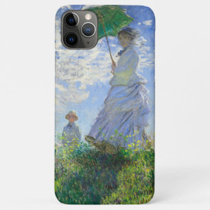 Funda Para iPhone 11 Pro Max Mujer con un Parasol, Madame Monet y su Hijo