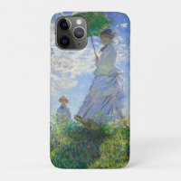 Mujer con un Parasol, Madame Monet y su Hijo