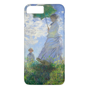 Funda Para iPhone 8 Plus/7 Plus Mujer con un Parasol, Madame Monet y su Hijo