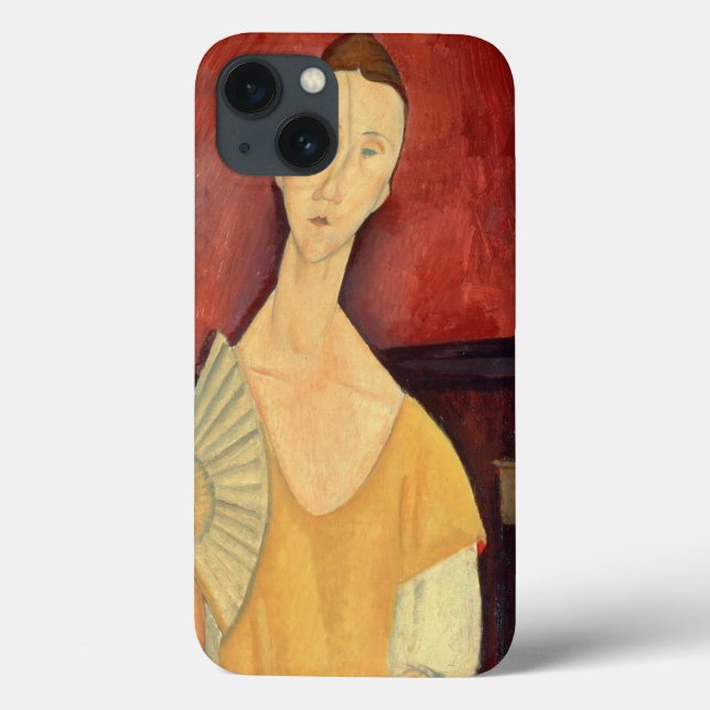 Funda De Case-Mate Para iPhone Mujer con una fan 1919 (Reverso)