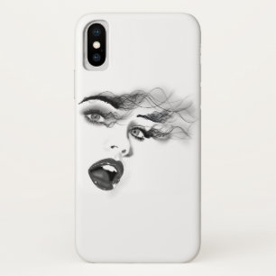 Funda Para iPhone X Mujer de Wymsical