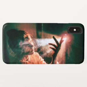 Funda Para iPhone XS Max Mujer en luz y humo