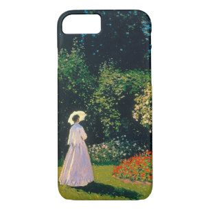 Funda Para iPhone 8/7 Mujer en un jardín, Monet