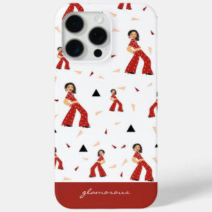 Funda Para iPhone 15 Pro Max Mujer glamurosa