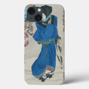 title_seo2 Mujer japonesa en la nieve (impresión del