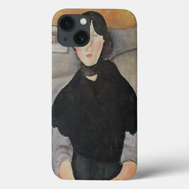Funda De Case-Mate Para iPhone Mujer joven de la gente (Reverso)
