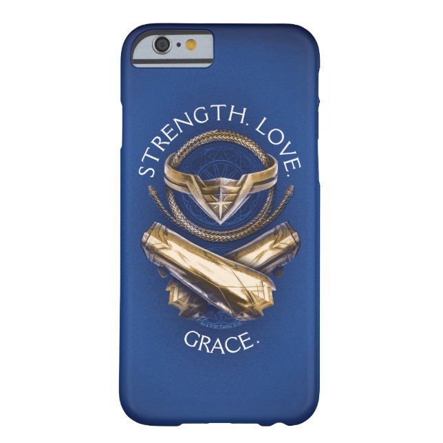 Funda De Case-Mate Para iPhone Mujer Maravilla Tiara, Lasso y Pulseras (Reverso)