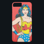 Funda Para iPhone 8 Plus/7 Plus Mujer Maravilla | Vintage Pose con Lasso<br><div class="desc">Una clásica pose de personaje de historieta Woman Woman.</div>