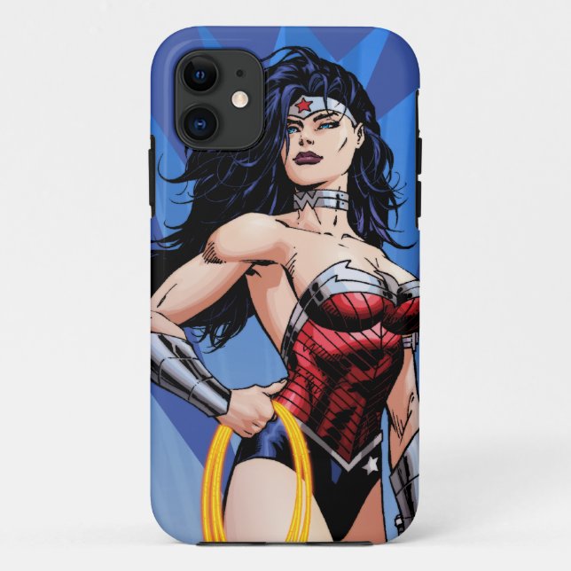 Funda De Case-Mate Para iPhone Mujer Maravilla y espada (Reverso)